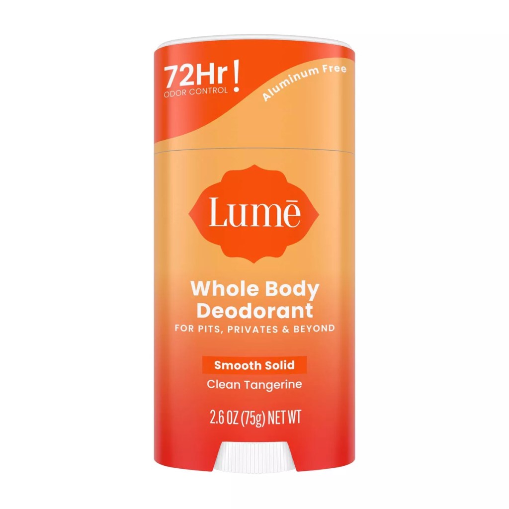 What is the best natural deodorant for smelly armpits? Lume Whole Body Deodorant.