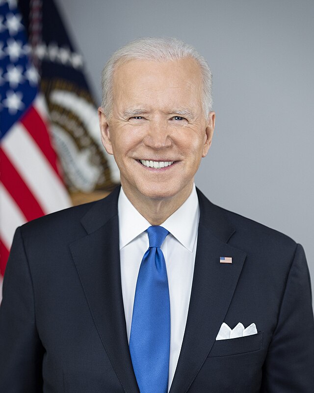 Ageism in America: President Joe Biden poses for his official portrait. 