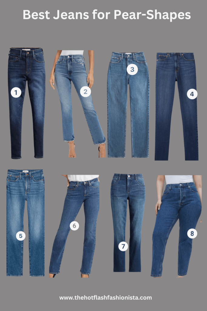 The best jeans for pear-shaped women